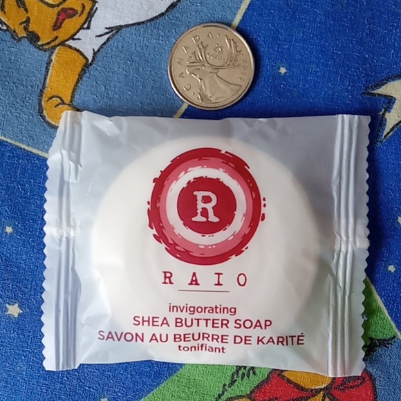 90 x Raio Invigorating Shea Butter Soap Bars Travel Size Hotel Gift Soap - Picture 2 of 3